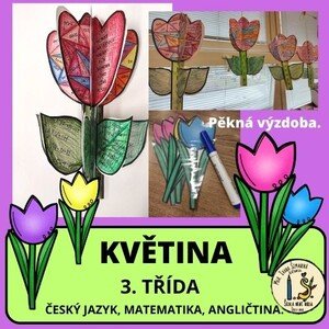 Květina - 3. třída - ČJ, M, AJ