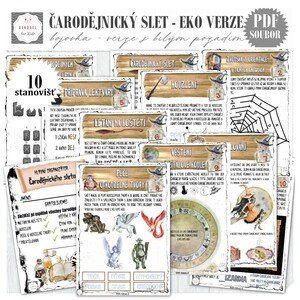 ČARODĚJNICKÝ SLET - BOJOVKA eko verze