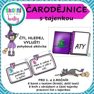 ČARODĚJNICE s tajenkou