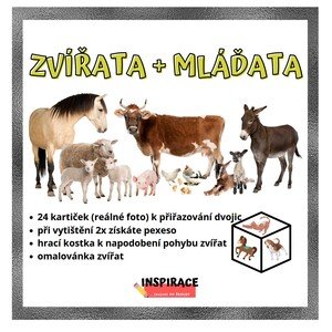 ZVÍŘATA + MLÁĎATA