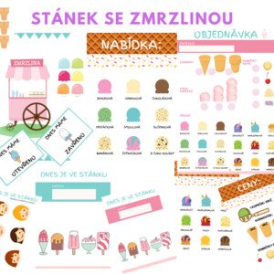 Stánek se zmrzlinou HRA