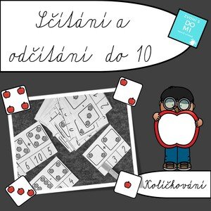 Sčítání a odčítání do 10 - kolíčkování