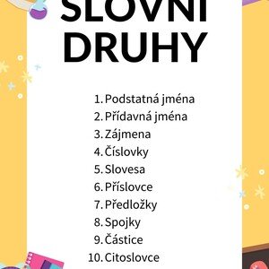 Slovní druhy