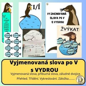 Vyjmenovaná slova po V s VYDROU