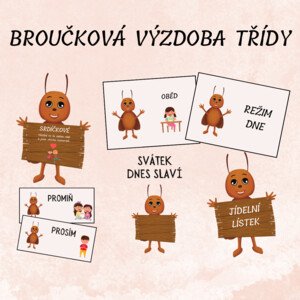 Výzdoba třídy - BROUČCI
