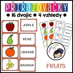 Přiřazovačky - FRUITS