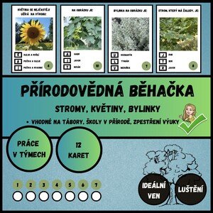 Přírodovědná běhačka - stromy, květiny, bylinky