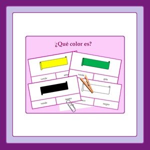 ¿Qué color es?