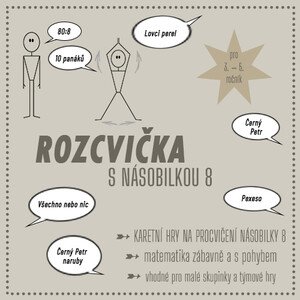 Rozcvička s násobilkou (násobilka 8)