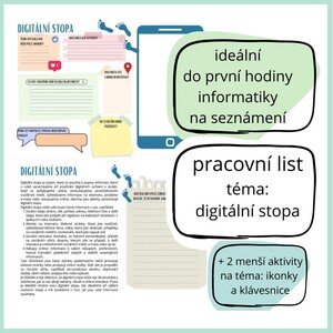 Digitální stopa I. - 1. stupeň