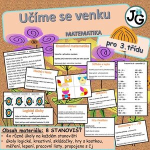 Učíme se venku - matematika 3.ročník