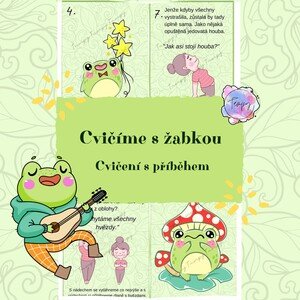 Cvičíme s žabkou- cvičení s příběhem