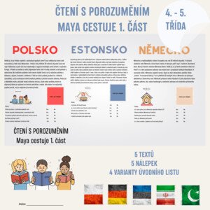 Čtení s porozuměním Maya cestuje 1. díl