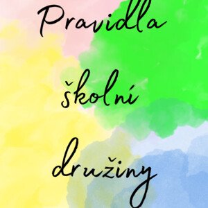 Pravidla školní družiny