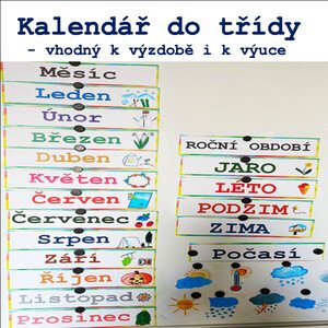 Kalendář do třídy