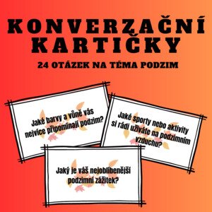 Konverzační kartičky - Podzim
