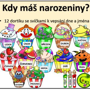 Kdy máš narozeniny?