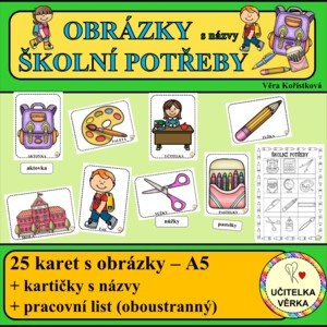 OBRÁZKY – ŠKOLNÍ POTŘEBY