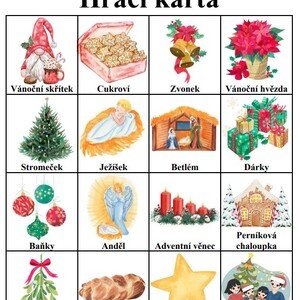 Bingo - Vánoce