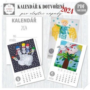 KALENDÁŘ K DOTVOŘENÍ 2024