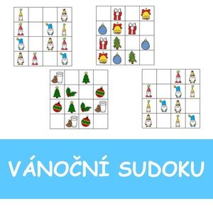 VÁNOČNÍ SUDOKU
