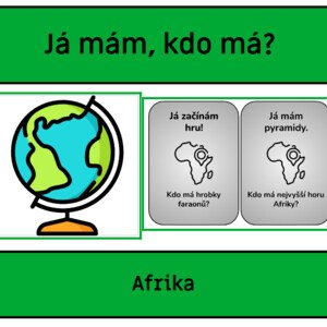 Afrika - Já mám, kdo má?