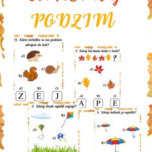 Podzimní plotovka “Barevný podzim”