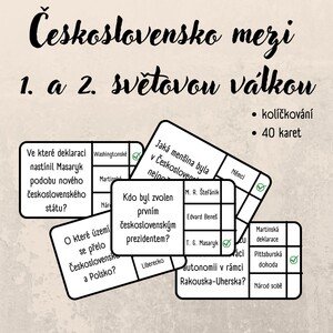 Československo mezi 1. a 2. světovou válkou - kolíčkování
