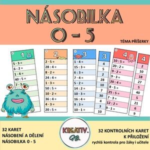 NÁSOBILKA 0 - 5