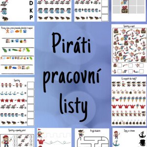 Piráti - pracovní listy