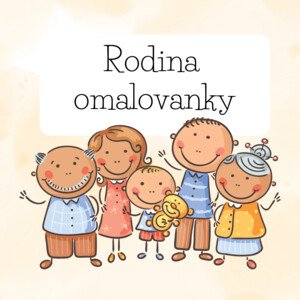 Rodina-omalovánky