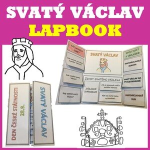 SVATÝ VÁCLAV - LAPBOOK
