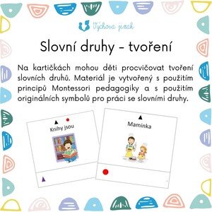 Slovní druhy - tvoření