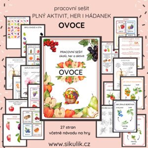 OVOCE Pracovní sešit úkolů, her a aktivit 