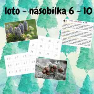loto - násobilka 6 - 10