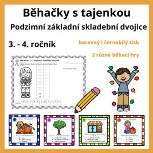 Běhačky s tajenkou: Základní skladební dvojice