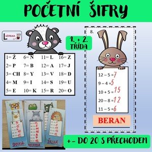 Početní šifry +- do 20