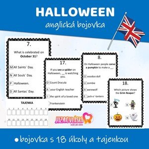 Halloween anglická bojovka