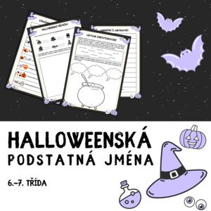 Halloweenská podstatná jména
