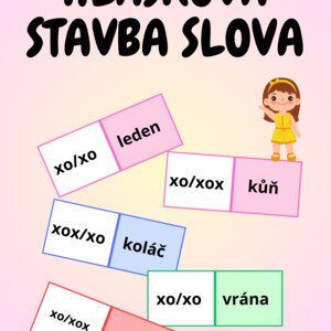 hlásková stavba slova - domino