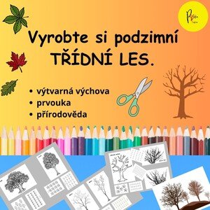 Vyrobte si podzimní TŘÍDNÍ LES.
