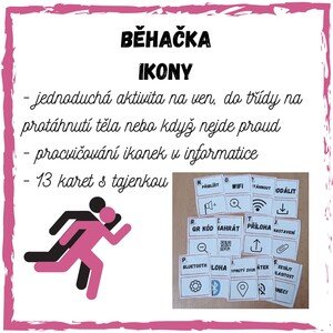 Běhačka PC 1 - ikony