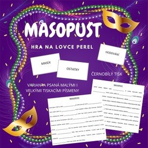 masopust - hra na lovce perel