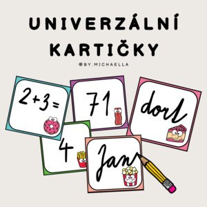 Univerzální kartičky