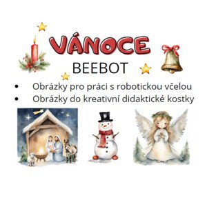 Vánoce - didaktická včelka beebot