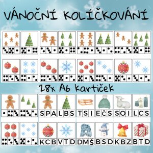 Vánoční kolíčkování