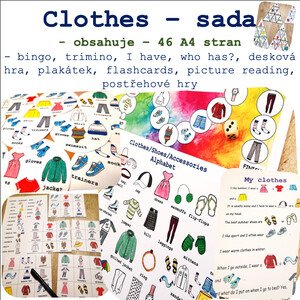 CLOTHES - sada aktivit