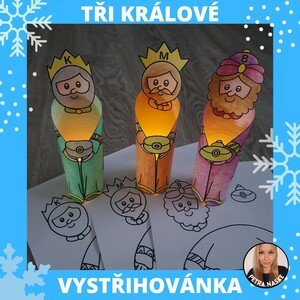 Legenda a vystřihovánka - Tři králové