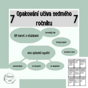 Opakování učiva sedmého ročníku 