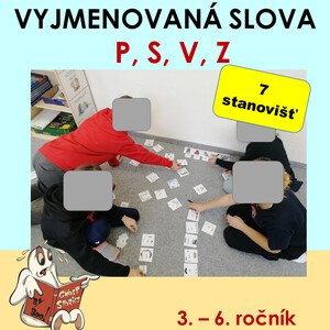 Vyjmenovaná slova P, S, V, Z - 7 úkolů